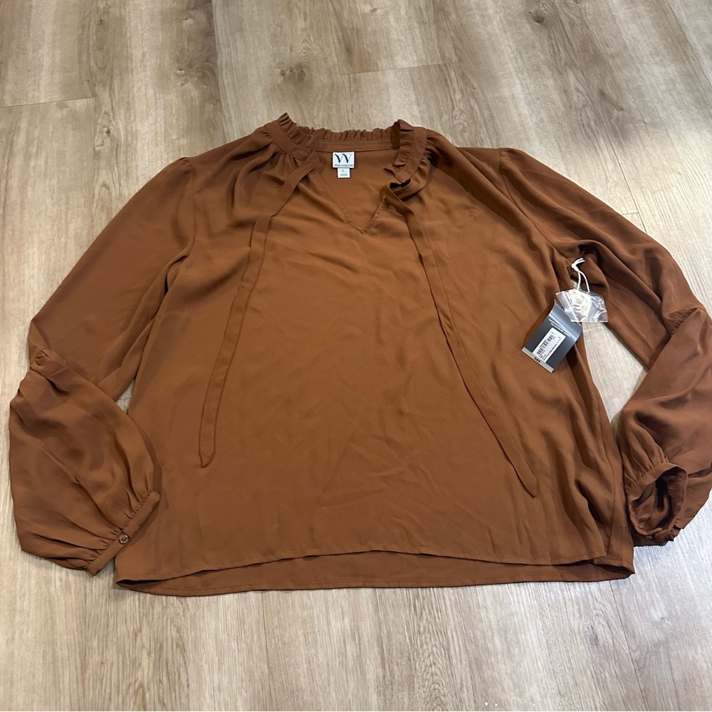 Brown Blouse